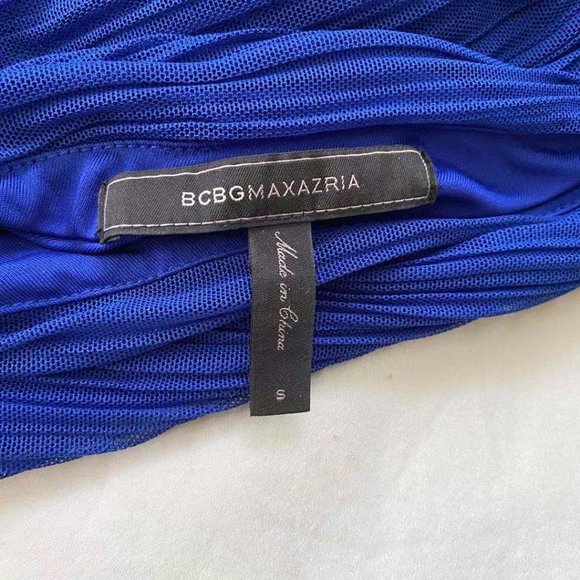 BCBGMAXAZRIA One Shoulder Kira Dress Size Small - Picture 5 of 6